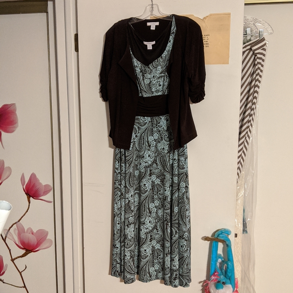 Dress and Jacket set by Dressbarn - Size 8